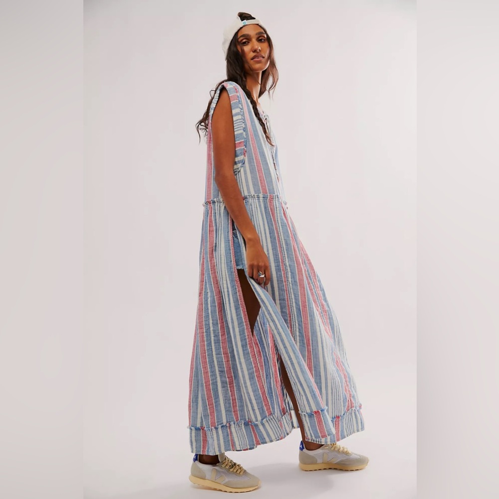 We The Free Surf Stripe Maxi Top